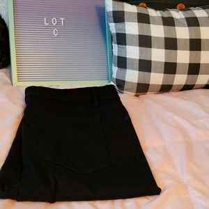 Time and Tru High Rise Ankle Jeggings size 16 Black